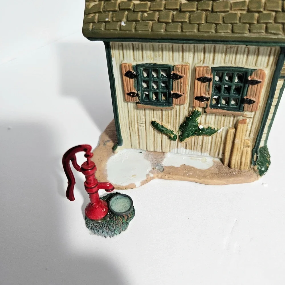 Lemax Harvest Crossing Bluebird Acres Lighted Buildings Set of 2 Farmhouse 75569